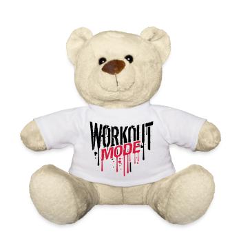 mode d'entraînement graffiti chute gym spray bête - Nounours - blanc - Devant