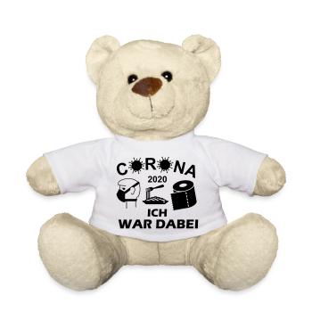 corona j'étais là en 2020 # 1 - Nounours - blanc - Devant
