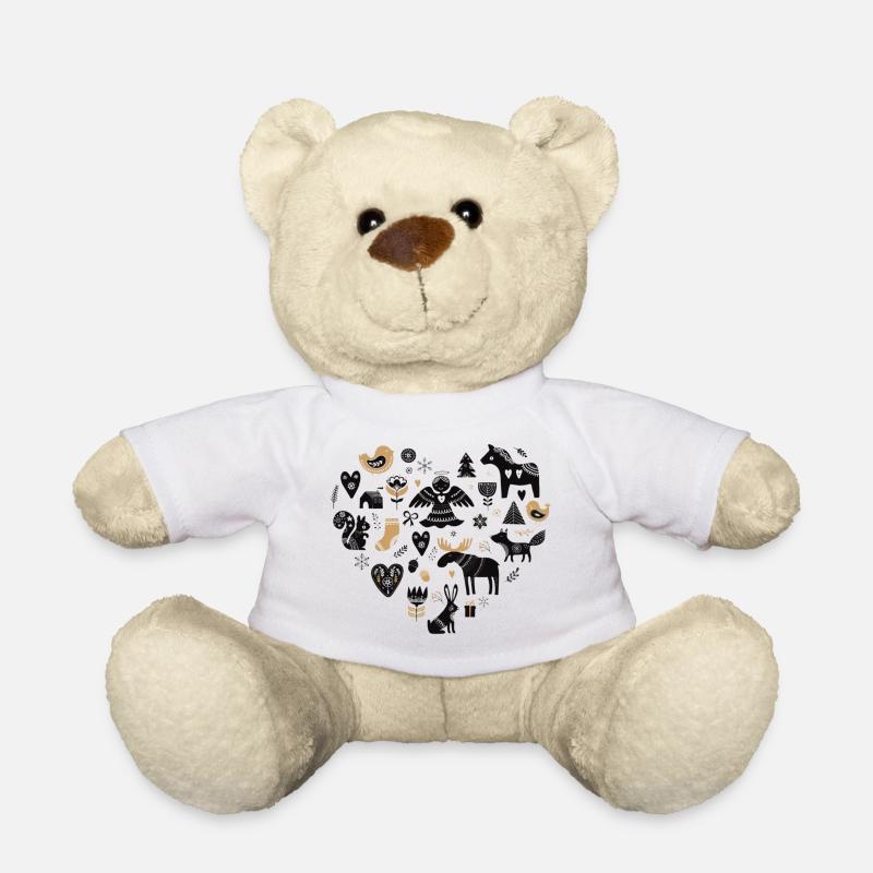 Schweden - Teddy - Weiß