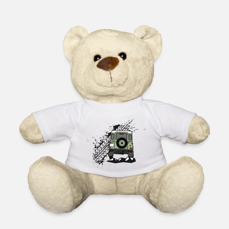 Defender Splash hinten - Teddy - Weiß