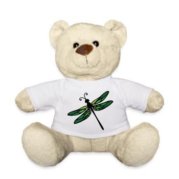 dragon-fly - Teddy Bear - white - Front