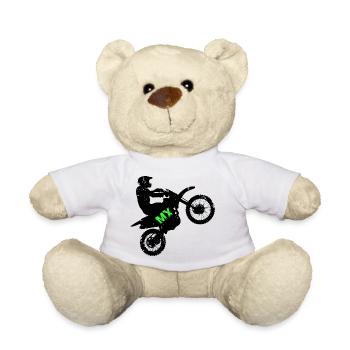 MX Moto Cross - Teddy - Weiß - Vorne