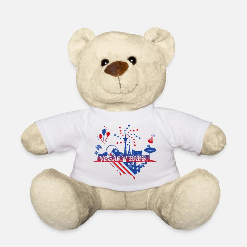 Bébé de Las Vegas - Nounours - blanc
