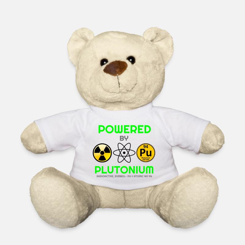 Plutonium, Plutonium t shirts, Plutonium Hoodies - Teddy - Weiß