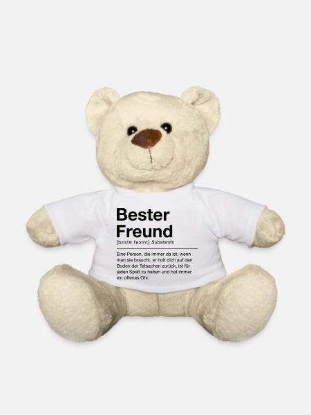 Bester Freund - Teddy - Weiß