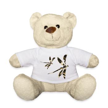 Libellules - Nounours - blanc - Devant