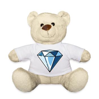 Diamant - Teddy - Weiß - Vorne