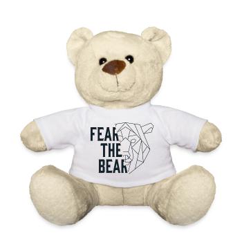 Fear The Bear Bear Bear Stock Exchange Trading - Teddy Bear - white - Front