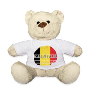Belgium, Belgien - Teddy - Weiß - Vorne