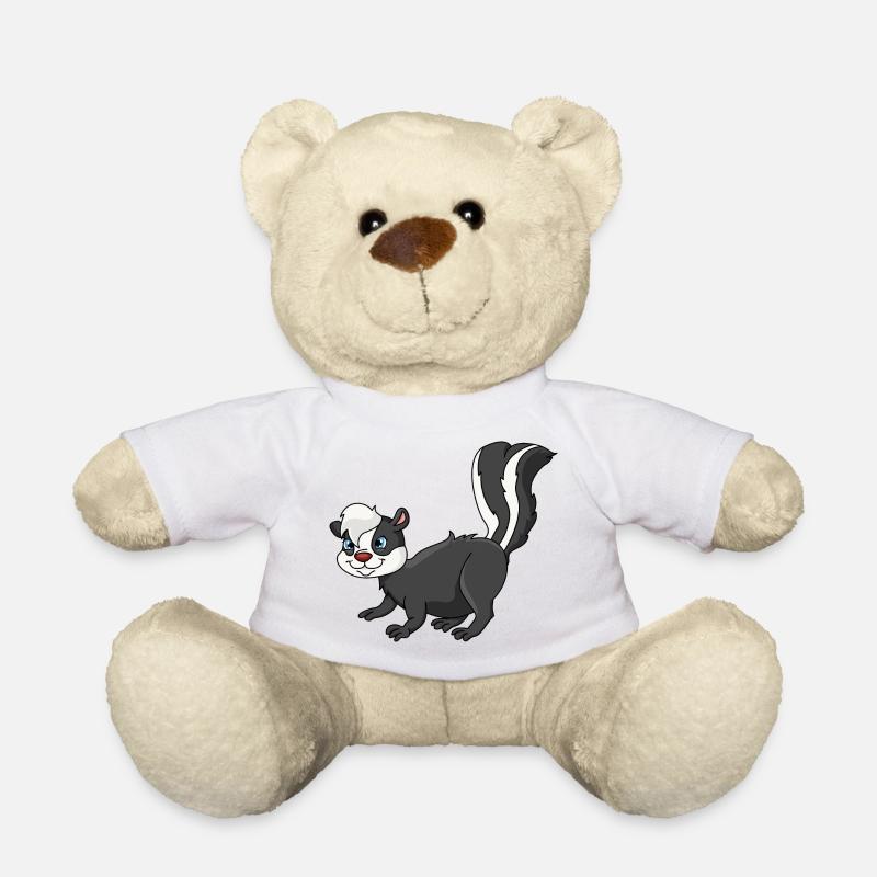 Stinktier - Teddy - Weiß