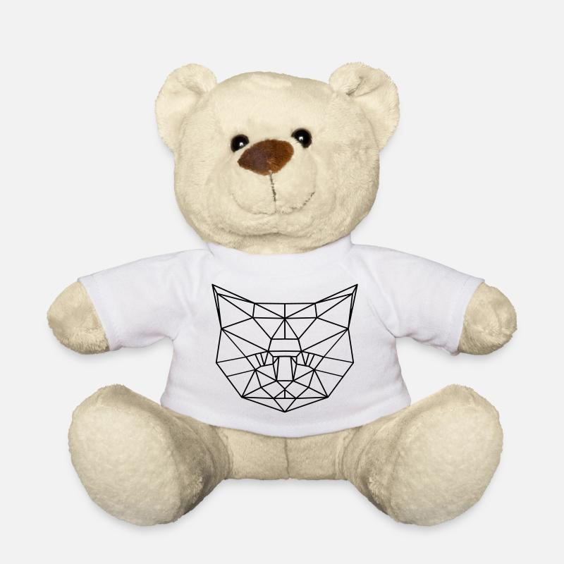 cat - Teddy Bear - white