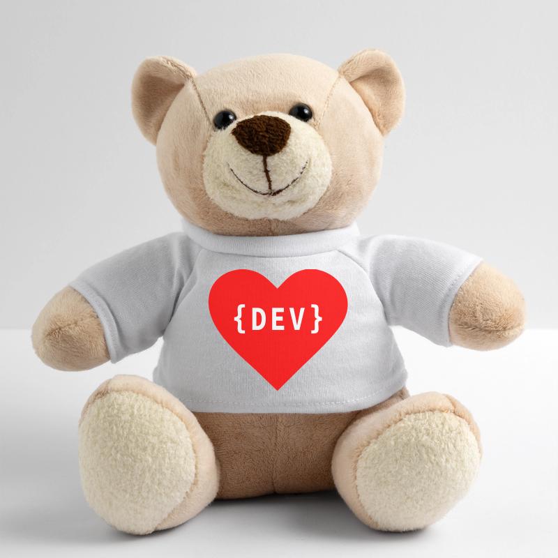Software Developer, Liebe Code DEV Développeur Tag Nounours