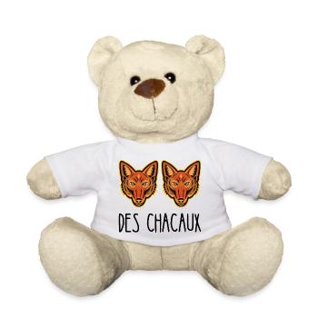 des chacaux - Nounours - blanc - Devant