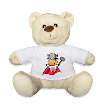Thor Kuh - Teddy - Weiß - Vorne