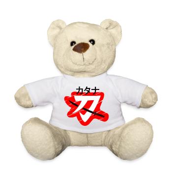 Katana Japanese Sword - Teddy - Weiß - Vorne