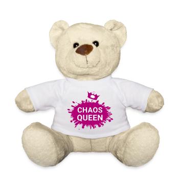 Chaos Queen Krone - Teddy - Weiß - Vorne