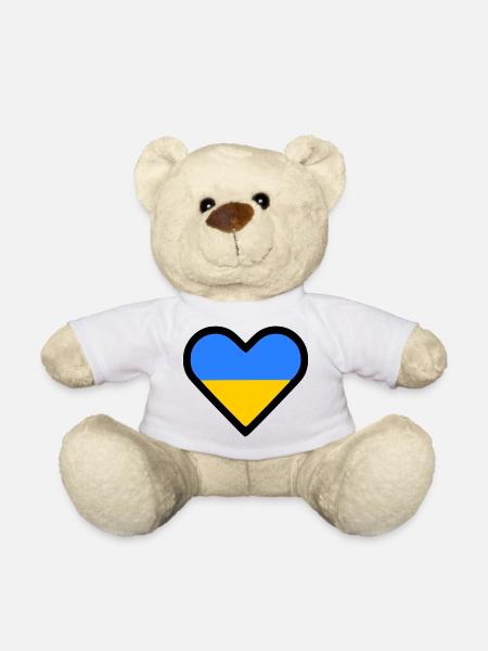 Ukraine - Teddy - Weiß