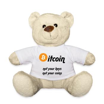 Bitcoin - Teddy - Weiß - Vorne