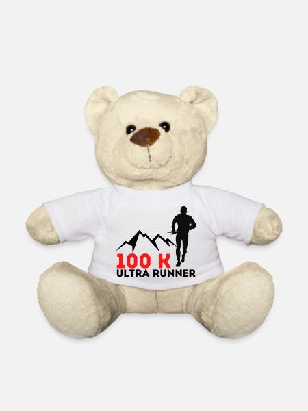 100k ultra runner - Teddy - Weiß