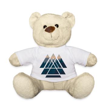 Nature Montagnes Art Peaks - Nounours - blanc - Devant