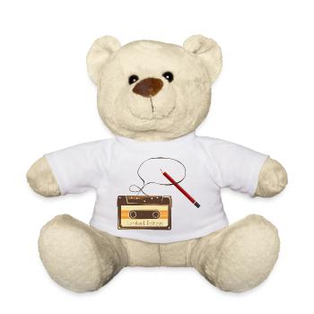 Cassette - Nounours - blanc - Devant