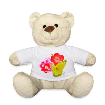 Blumen - Teddy - Weiß - Vorne