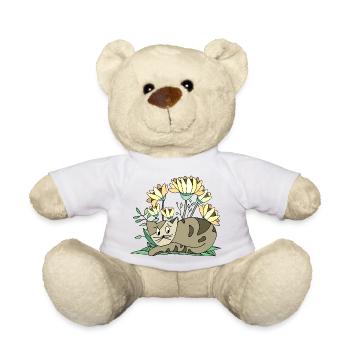Cat - Teddy Bear - white - Front