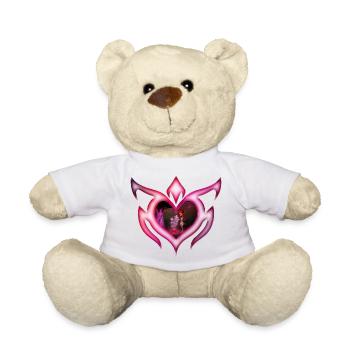Impressive scorpion with pyramid - Teddy Bear - white - Front