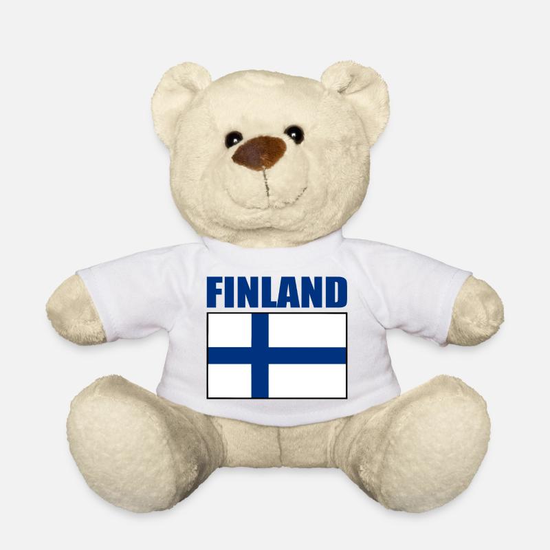 Finlande - Nounours - blanc