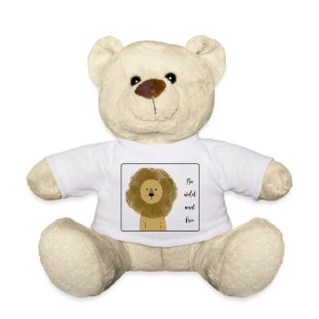 Be wild and free - Teddy - Weiß - Vorne