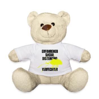 Social Distancing - Teddy - Weiß - Vorne