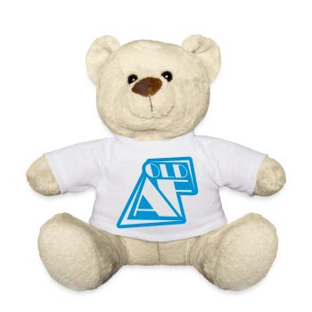 old AF Text Logo - Teddy - Weiß - Vorne