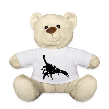 Scorpio Scorpio poisonous Spiny Arachnid Animal - Teddy Bear - white - Front