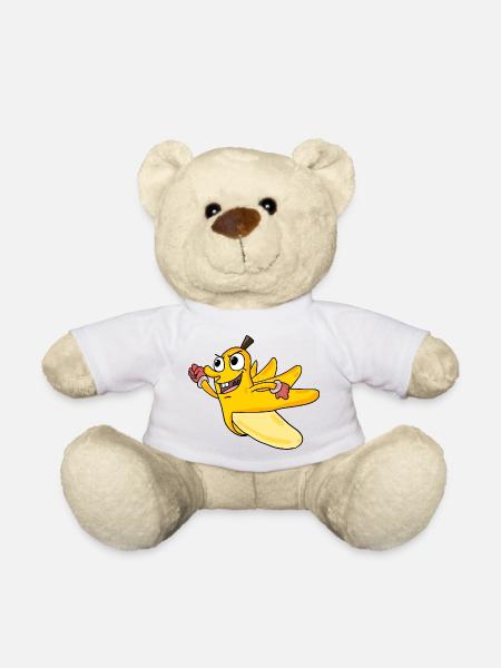 Banane - Teddy - Weiß