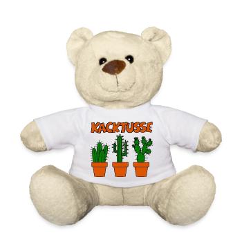 Kackteen - Teddy - Weiß - Vorne
