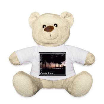Sunset in Costa Rica - Teddy Bear - white - Front