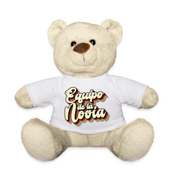 Equipo dela Novia Team Bride Wedding Bridesmaid - Teddy Bear - white - Front