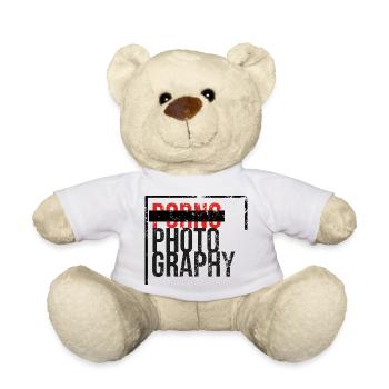 Pornography ehm Photography - No Porn - Teddy - Weiß - Vorne