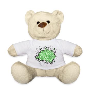 Gang de barbe de Noël 4 juillet Chiens maladroits - Nounours - blanc - Devant