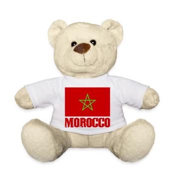 Maroc - Nounours - blanc - Devant