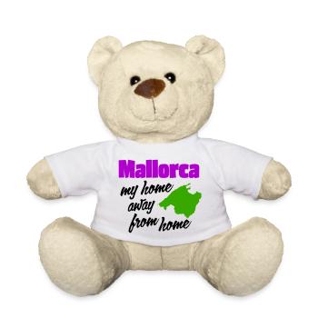 Mallorca – mein zweites Zuhause - Teddy - Weiß - Vorne