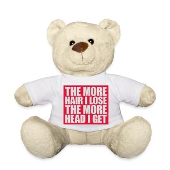 J’ai plus de tête - Nounours - blanc - Devant