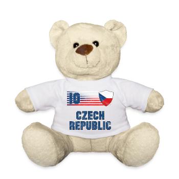 Tschechische Republik Fußball Mannschaft - Teddy - Weiß - Vorne