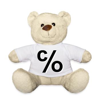 CEO Domains - Teddy Bear - white - Front