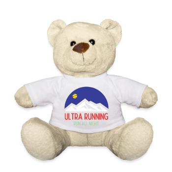 Ultra Running – Courir toute la nuit - Nounours - blanc - Devant