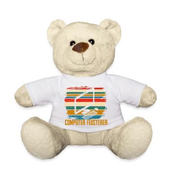 Computer Flüsterer IT Programmierer - Teddy - Weiß - Vorne