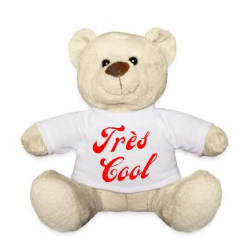 Très cool - Nounours - blanc - Devant
