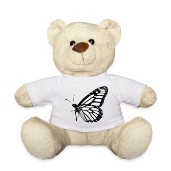 Papillon Nature Insectes Papillons 8 - Nounours - blanc - Devant