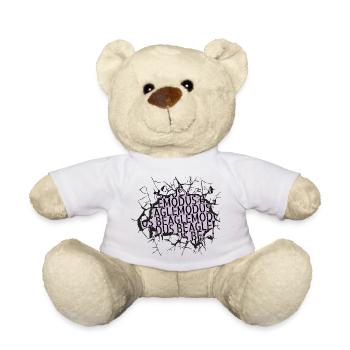 haustier bluthund bday statement geburtstag boxer - Teddy - Weiß - Vorne