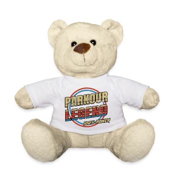 Parkour Legende - Teddy - Weiß - Vorne